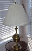 (L) Brass Table Lamp - 31" tall