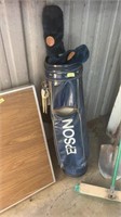 EPSON GOLF CADDY & CONTENTS