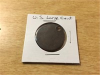 Antique U.S. Large Cent in Case