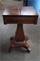 Solid Wood Sewing Table, 18x17" x 28.5 T