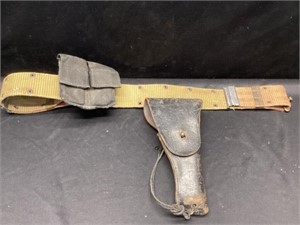 Army Belt with Holster