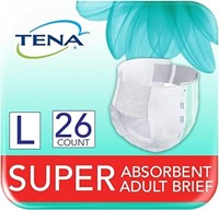 Tena Adjustable Incontinence Briefs Large 26count