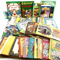 40 livres pour enfant en anglais + 3 films VHS