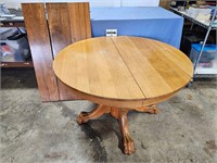 round kitchen table with leaves 45dia x 30t