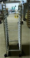 Metal rolling rack