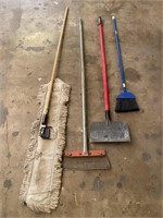 Floor Scrapers and Brooms