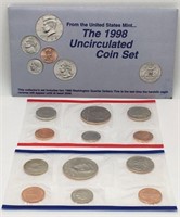 1998 Uncirculated U. S. Mint Coin Set