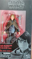 NIB Star Wars Black Luke Skywalker Jedi Knight