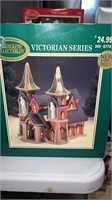 Christmas porcelain house decoration