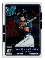 2017 Donruss Optic Dansby Swanson Rookie #33
