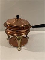 Vintage Copper Chafing Dish