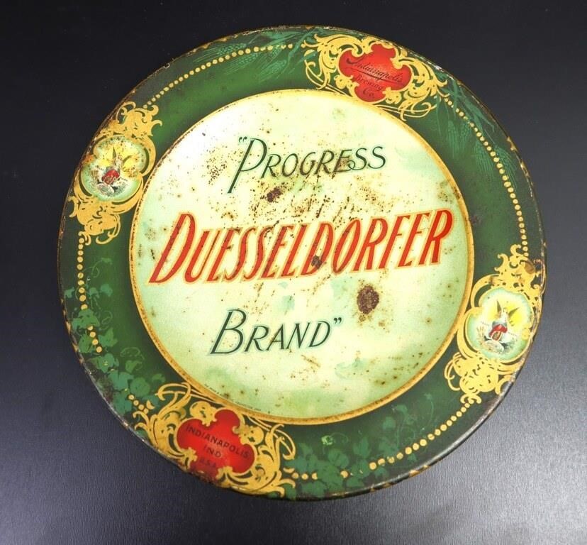 RARE 1901-1905 DUESSELDORFER PROGRESS BRAND PLATE