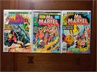 Marvel Comics 3 piece Ms. Marvel 5-8