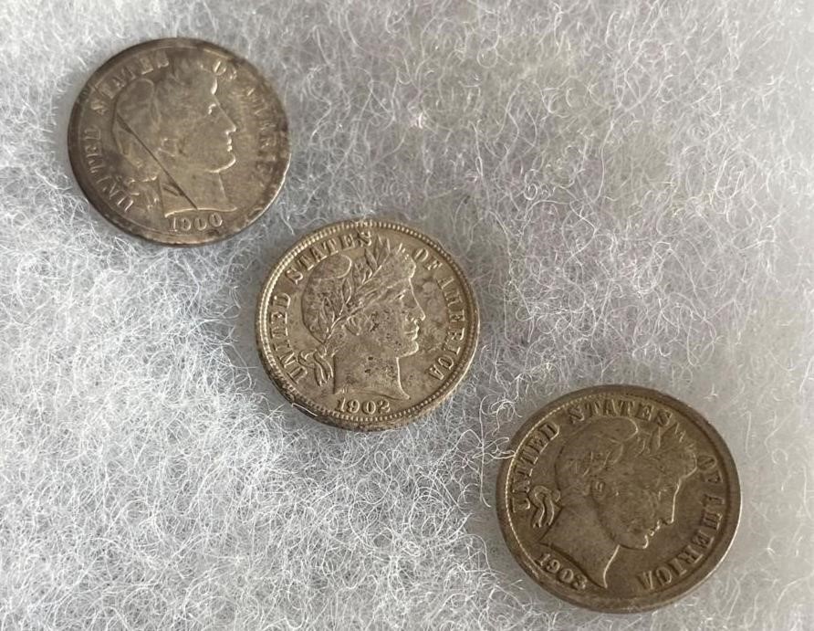 3 Barber Dimes