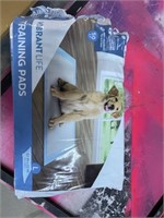 Dog training pads-open pack