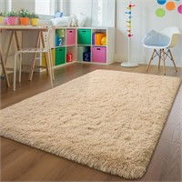 Andecor Soft Fluffy Bedroom Rugs, 5 x 8 Feet