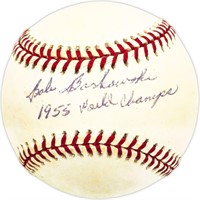 Bob Borkowski Autographed Baseball Beckett BAS