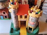 Vintage FIsher Price Play Family Castle