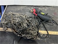 45° Electric Drill and Chainsaw Chain