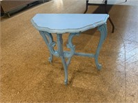 SMALL VINTAGE BLUE TABLE