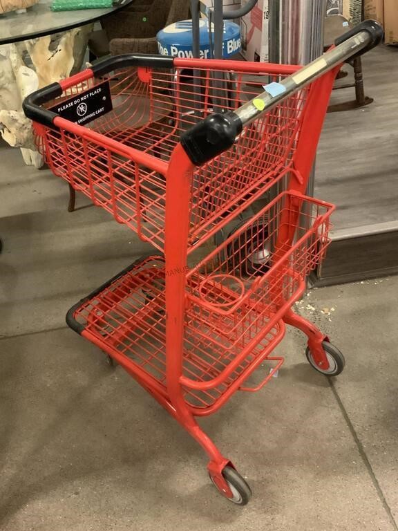 Small Size Shopping Cart - no wheel lock