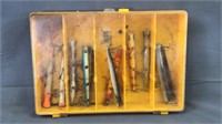 Vintage Fishing Lures In Small Box 5