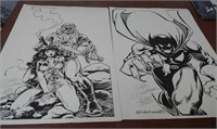 (2) Burcham 87 Prints- Signed & #