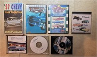 Lot of CDs and DVDs of Chevrolet and More Info