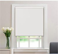 43in 100% Blackout Roller Window Shades, Window