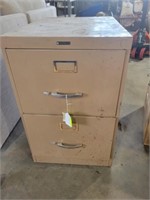 Metal File Cabinet 2-Drawer 18"x25"x28"