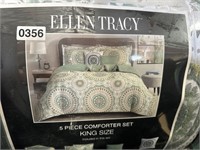 ELLEN TRACY KING COMFORTER SET RETAIL $130