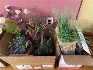 Artificial Floral Arrangements and Home Decor