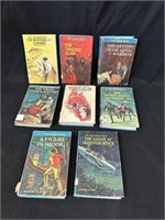 8 Vintage Hardy Boys Hardback Books