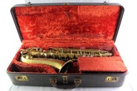 Silvertone Alto Saxophone 1960's Vintage #31257