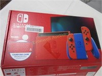 Nintendo Switch with carrying case