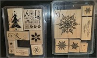 Wood Mounted Stampin Up! Stamps