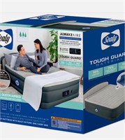 Sealy Tough Guard Queen Air Bed w/ Headboard