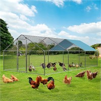 ROOMTEC Chicken Coop  9.8'Lx19.6'Wx6.4'H