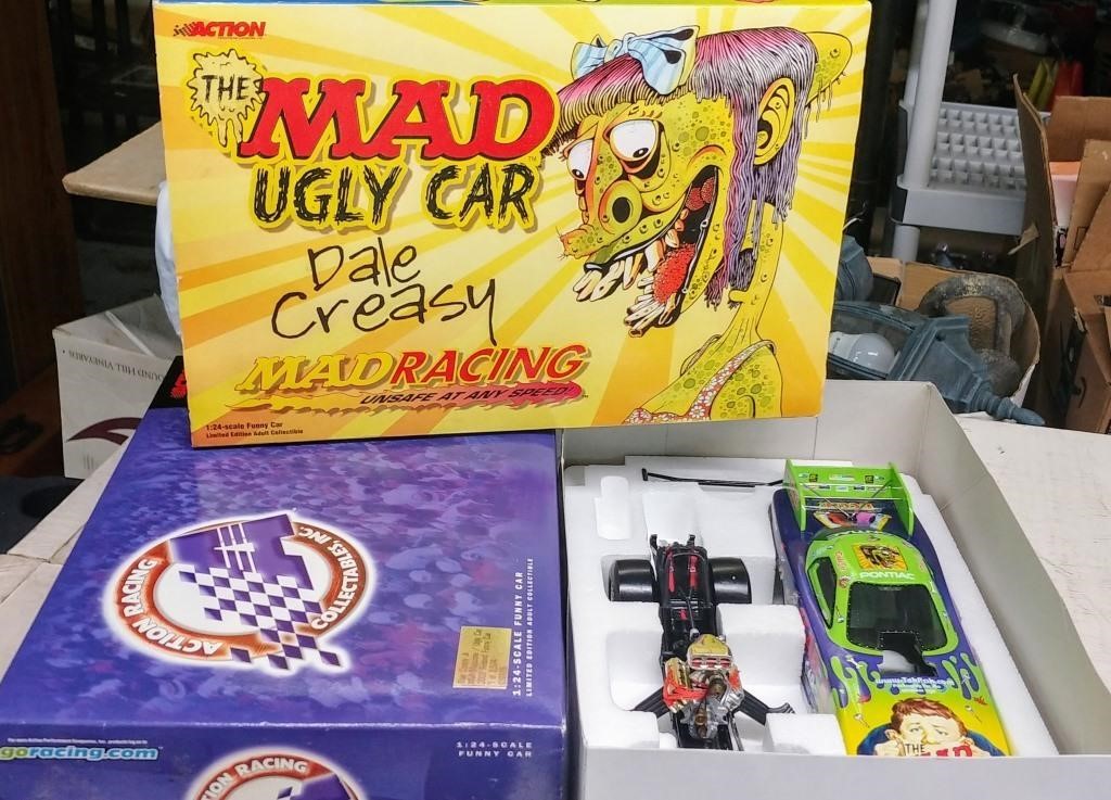 ACTION DIECAST DALE CREASY MAD FUNNY CAR
