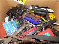 KNIVES, TOOLS, PLIERS, SCREWDRIVERS , MISC