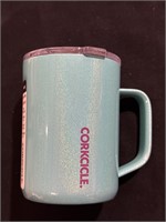 Corkcicle Blue Sparkle 16 OZ Mug
