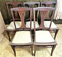 Set of 5 Dinette Chairs