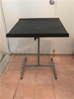 Black Top Adjustable Lap Table