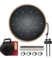 **NEW** Steel Tongue Drum, 15 Notes 13 Inches