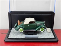 1936 Ford Cabriolet Diecast 7.5" in Showcase