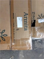 ZINUS ARMETA METAL TWIN 9" BOX FRAME, IN BOX