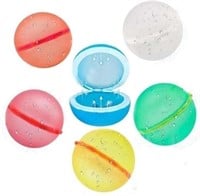 LOT of 2(6 pack) Reusable Happy Water Bombs/Balls