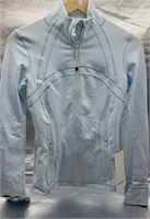 New lululemon zip shirt size 4