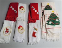 Christmas hand towels