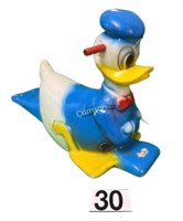 Vintage Sit-On Donald Duck Rocking Toy